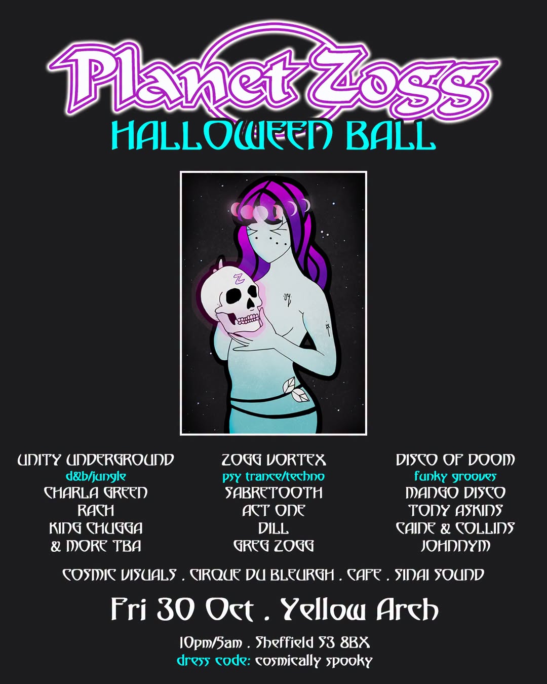 Planet Zogg Halloween Ball
